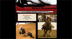 Desktop Screenshot of clintbaileyhorsemanship.com